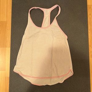 Lululemon pink tank/top size small